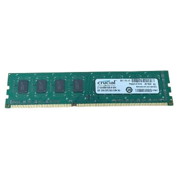 1 Mémoire RAM CRUCIAL DIMM DDR3 8G PC12800-1600MHZ (CL11, 1.5V)