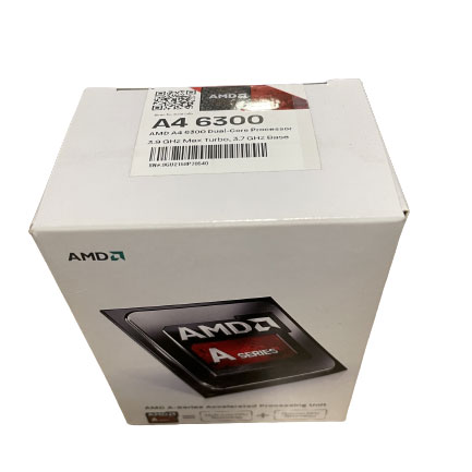 Processeur AMD AD6300OKHLBOX, processeur dual-core 3,9 GHz Max turbo 3.7 GHz base (Neuf)