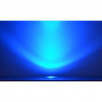 Encastré de sol LED Ø62mm 3W Rond Bleu IP67