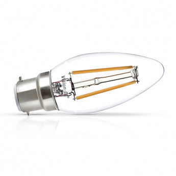 Ampoule LED B22 Filament Flamme 4W 2700°K