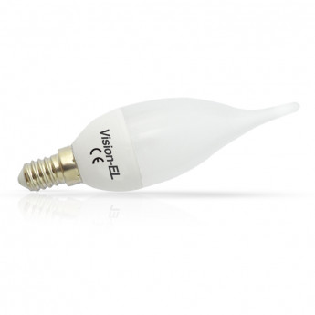 Ampoule LED E14 Coup de vent 6W Dimmable 6000°K