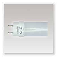 Tube 60 cms led T8 VISIO 10 watts 6000 k (Blanc froid) / 700 lumens  / 230v /300°