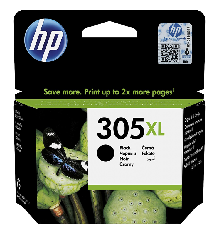 Consommable HP Jet d'encre HP N°305 XL - CARTOUCHE NOIR (HAUTE CAPACITE)