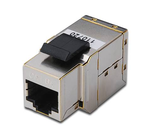 Accessoires RJ45 COUPLEUR CAT.6a (TYPE KEYSTONE) (STP) RJ45(F) VERS RJ45(F)