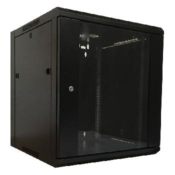 Baie et coffret COFFRET 19 12U (NOIR, PROFONDEUR 600MM, 60K MAX.)