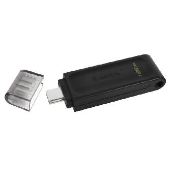 Clé USB KINGSTON DATATRAVELER 70 USB-C 3.2 Gen 1 - 128.0 GO