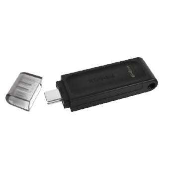 Clé USB KINGSTON DATATRAVELER 70 USB-C 3.2 Gen 1 - 64.0 GO