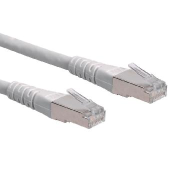 Câbles réseaux RJ45 CABLE CAT6 RJ45(M) BLINDE F/UTP 20M GRIS (CUIVRE,250MHZ)