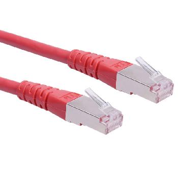 Câbles réseaux RJ45 CABLE CAT6 RJ45(M) BLINDE F/UTP 5M ROUGE (CUIVRE,250MHZ)