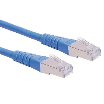 Câbles réseaux RJ45 CABLE CAT6 RJ45(M) BLINDE F/UTP 3M BLEU (CUIVRE,250MHZ)