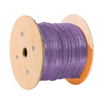 Câbles réseaux RJ45 CABLE CAT6 MONOBRIN BLINDE F/UTP 500M VIOLET (CUIVRE,250MHZ)