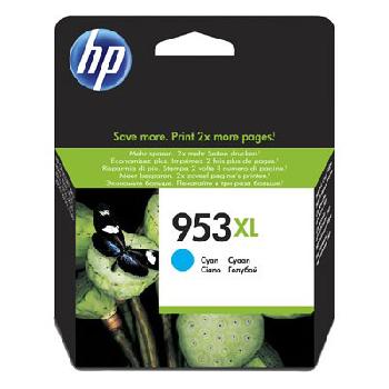 Consommable HP Jet d'encre HP N°953XL - CARTOUCHE CYAN (HAUTE CAPACITE)
