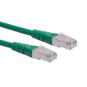 Câbles réseaux RJ45 CABLE CAT6 RJ45(M) BLINDE F/UTP 0.3M VERT (CUIVRE,250MHZ)