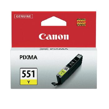 Consommable Canon Jet d'encre CANON CLI-551 Y - CARTOUCHE JAUNE