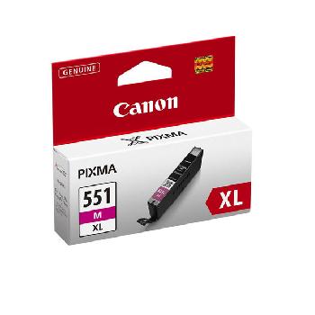 Consommable Canon Jet d'encre CANON CLI-551 M XL - CARTOUCHE MAGENTA (HAUTE CAPACITE)