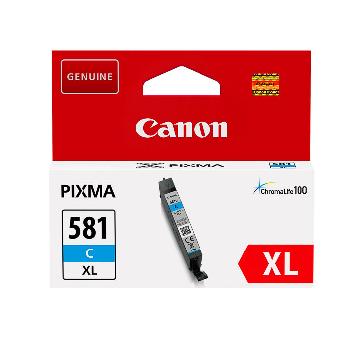 Consommable Canon Jet d'encre CANON CLI-581 C XL - CARTOUCHE CYAN (HAUTE CAPACITE)