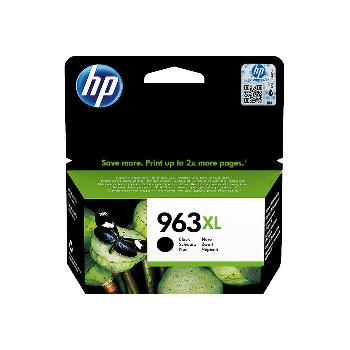 Consommable HP Jet d'encre HP N°963XL - CARTOUCHE NOIR (HAUTE CAPACITE)