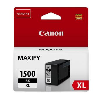 Consommable Canon Jet d'encre CANON PGI-1500XL BK - CARTOUCHE NOIR (HAUTE CAPACITE)