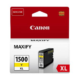Consommable Canon Jet d'encre CANON PGI-1500XL Y - CARTOUCHE JAUNE (HAUTE CAPACITE)