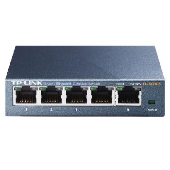 Hubs/Switchs TP-LINK - SWITCH 5x10/100/1000MB (TL-SG105)