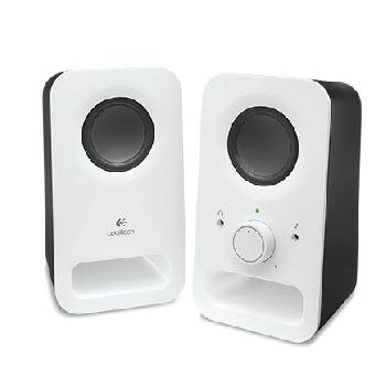 Hauts parleurs LOGITECH 2.0 - Z150 (2 SAT., BLANC)