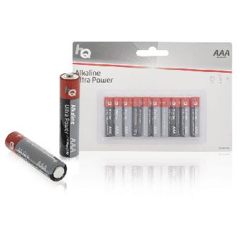 Piles PILE AAA (LR3) - 1.5V ALCALINE (PACK DE 10)