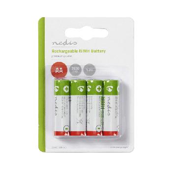 Piles PILE RECHARGEABLE AA (LR6) - 2600mAH NiMH (PACK DE 4)