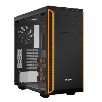 Boîtiers PC BE QUIET PURE BASE 600 - MOYEN TOUR SANS ALIM (NOIR/ORANGE, FENETRE)