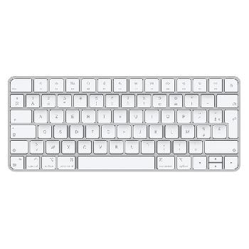 Claviers APPLE MAGIC KEYBOARD SANS FIL (AZERTY-FR, BLANC/ARGENT)