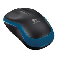 Souris LOGITECH WIRELESS MOUSE M185 (NOIR/BLEU)
