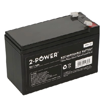 Accessoires Onduleurs 2-POWER BATTERIE PLOMB ETANCHE 12V / 9Ah / 108Wh (L151xl65xh94mm)