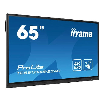 Affichage dynamique IIYAMA TE6512MIS-B3AG - 64.0 IPS TACT. (3840x2160,2x10W,VGA/HDMI)