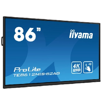 Affichage dynamique IIYAMA TE8612MIS-B3AG - 86.0 IPS TACT. (3840x2160,2x16W,VGA/HDMI)