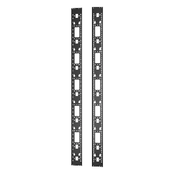 Baie et coffret APC SUPPORT D'ACCESSOIRES EASY RACK VERTICAL BAIE 42U - PACK DE 2