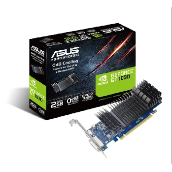 Cartes graphiques ASUS GT1030-SL-2G-BRK (2.0G, PCI-E, SANS VENTIL.)