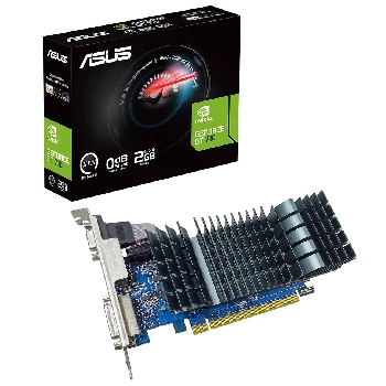 Cartes graphiques ASUS GT710 SL 2GD5 BRK EVO (2.0G, PCI-E, SANS VENTIL.)