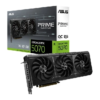 Cartes graphiques ASUS PRIME RTX 5070 O12G (12.0G, PCI-E, VENTIL.)