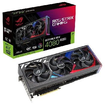 Cartes graphiques ASUS ROG-STRIX-RTX4080S-O16G-GAMING (16.0G, PCI-E, VENTIL.)