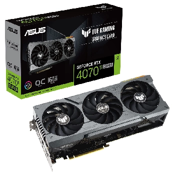 Cartes graphiques ASUS TUF-RTX4070TIS-O16G-GAMING (16.0G, PCI-E, VENTIL.)