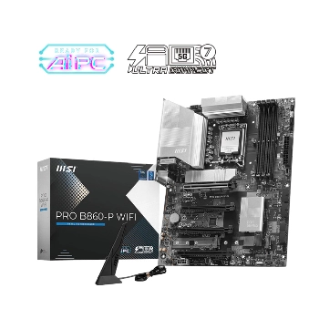 Cartes mères Socket 1851 MSI PRO B860-P WIFI (iB860,S1851,DDR5,PCI-E,ATX)