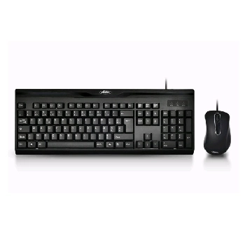 Claviers ADVANCE STARTER WIRED - PACK CLAVIER, SOURIS OPTIQUE (USB, NOIR)