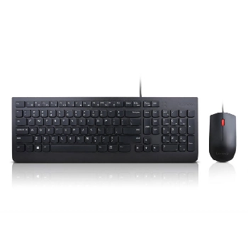 Claviers + souris LENOVO ESSENTIAL WIRED COMBO (USB)