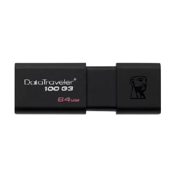 Clé USB KINGSTON DATATRAVELER 100 G3 USB-A 3.1 Gen 1 - 64.0 GO