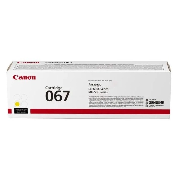 Consommable Canon laser CANON - 067 Y - TONER JAUNE