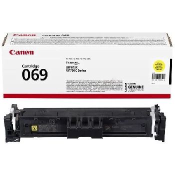 Consommable Canon laser CANON - 069 Y - TONER JAUNE
