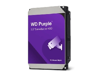Disques dur 3,5  WD PURPLE 3.5P SATA-600 - 4.0T, 180 MO/S, 128M (WD44PURZ)