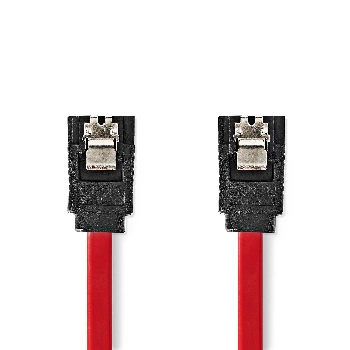 Divers disques dur CORDON SATA AVEC VERROUS - 1x SATA 7P(F) VERS 1x SATA 7P(F) - 0.5M