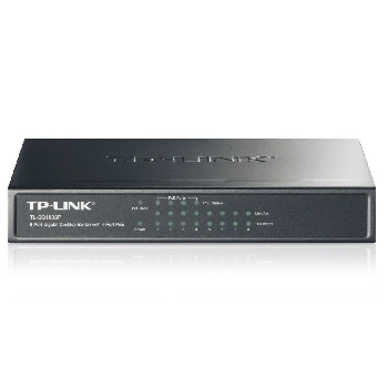 Hubs/Switchs TP-LINK - SWITCH 8x10/100/1000MB POE (53W) (TL-SG1008P)