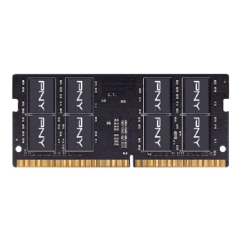 Mémoires Sodimm pour portables PNY VALUERAM SODIMM DDR4 - 8G - 3200MHZ (CL22, 1.2V)