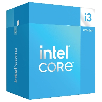 Processeurs Intel Socket 1700 INTEL CORE i3-14100 (3.5GHZ,4CORE,S1700,60W,VENT.,BOITE)